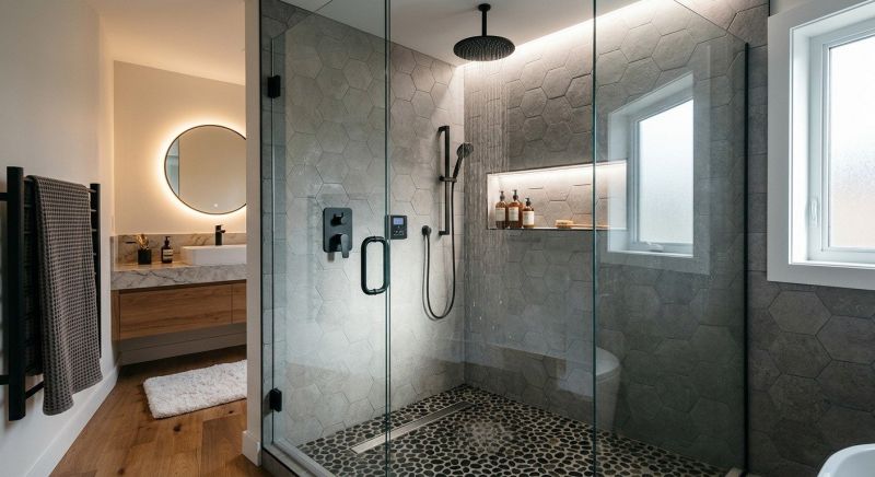 Granite Shower Installation in Morehead, KY